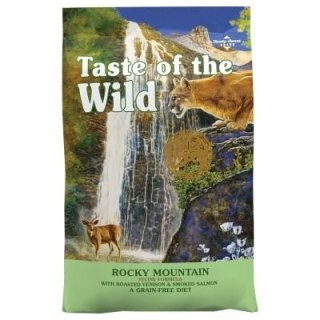 TASTE OF THE WILD Rocky Mountain karma sucha dla kota z pieczonym jeleniem i wędzonym łososiem, bezzbożowa