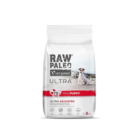 Vetexpert Raw Paleo Ultra Karma Dla Szczeniąt Małych Ras Wołowina 8kg