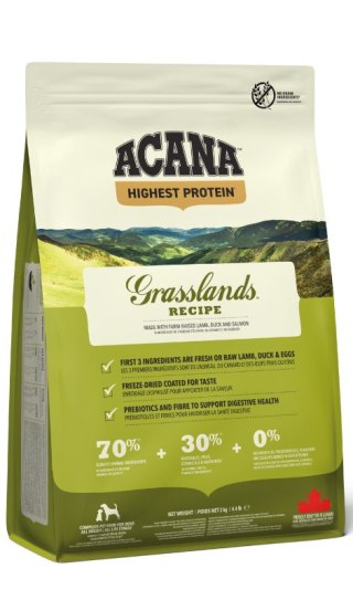 ACANA Grasslands Sucha Karma Dla Psów Wszystkich Ras 2Kg