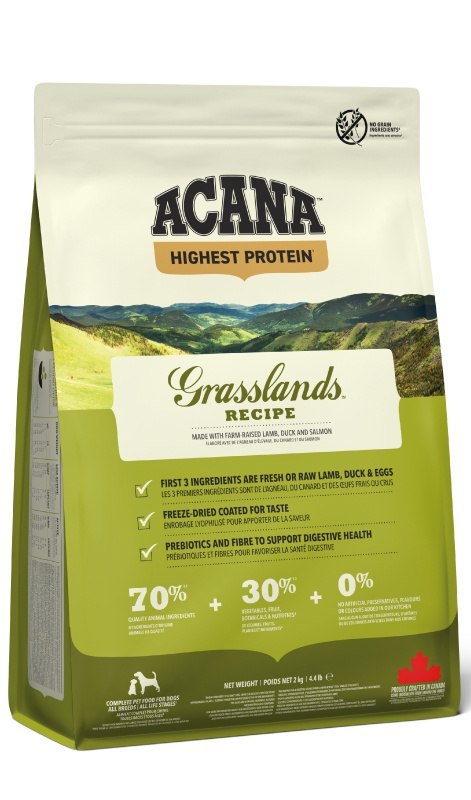 ACANA Grasslands Sucha Karma Dla Psów Wszystkich Ras 2Kg