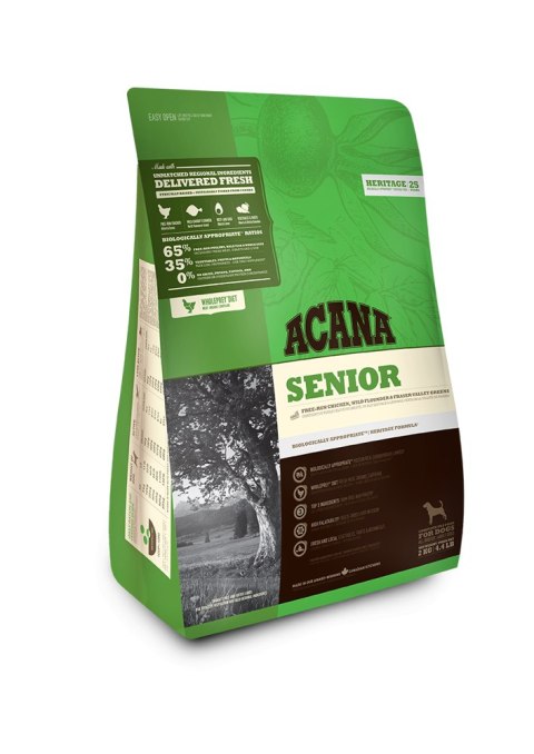 ACANA Senior Dog Dla Psów Starszych Potrzeba 2 Kg