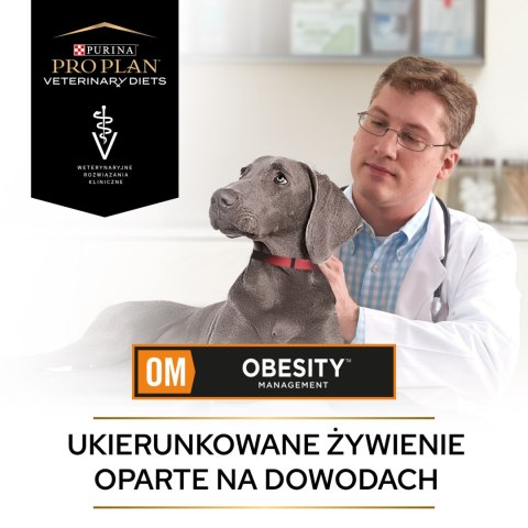 PRO PLAN Veterinary Diets OM Obesity Management Karma mokra dla psa mus 400g
