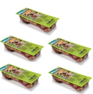 Zestaw 5szt ARQUIVET Kość z szynki Serrano 350 g