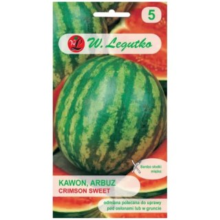 Arbuz (Kawon) 'Crimson Sweet' - miąższ czerwony
