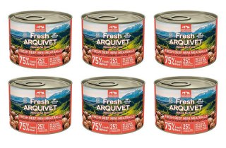 Arquivet Fresh MINI klopsiki z wołowiny w sosie 6x200g