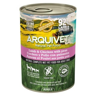 Arquivet mokra karma dla psa z jagnięciną i kurczakiem 400G