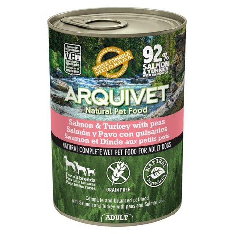 Arquivet mokra karma dla psa z łososiem i indykiem 400G