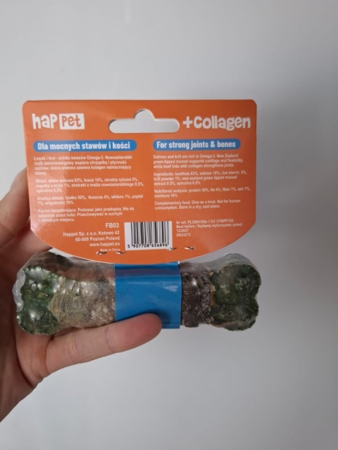 FB03 kość funkcyjna COLLAGEN 12cm,1szt