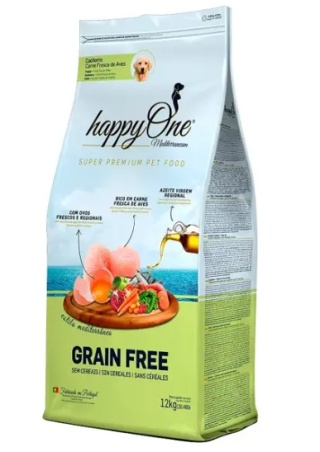 HappyOne Grain-Free Mediterraneum Puppy 12Kg