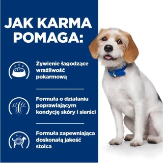 Hill's Prescription Diet z/d Food Sensitivities Low Fat — karma o obniżonej zawartości tłuszczu dla psów z nadwrażliwościami10kg