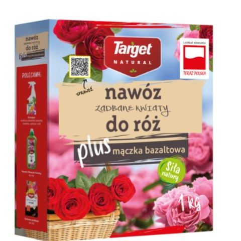 Nawóz do róż Zadbane Kwiaty z mączką bazaltową 1 kg