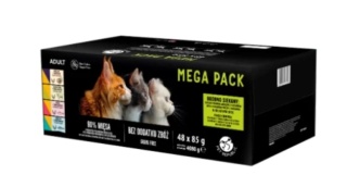 PetRepublic Mega Pack karma mokra dla kotów