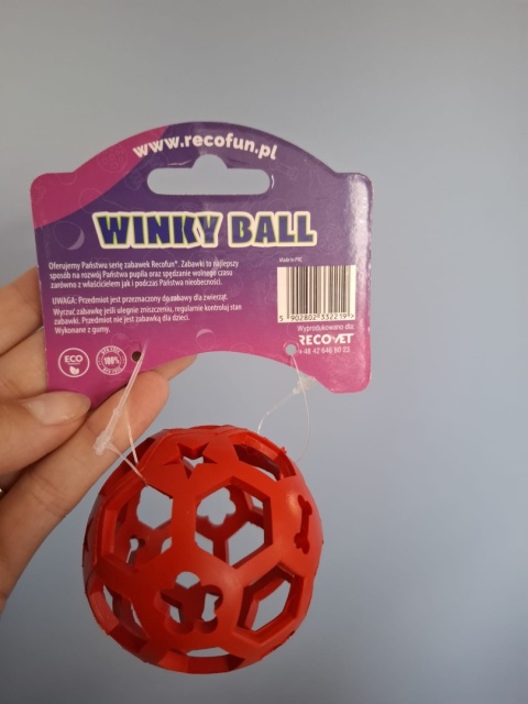 RecoFun Winky Ball S Red