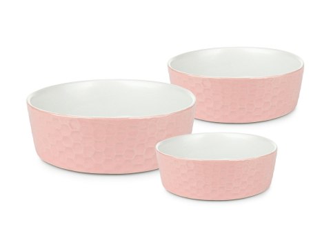 Miska ceramiczna 15cm różowa Miska ceramiczna 15cm różowa