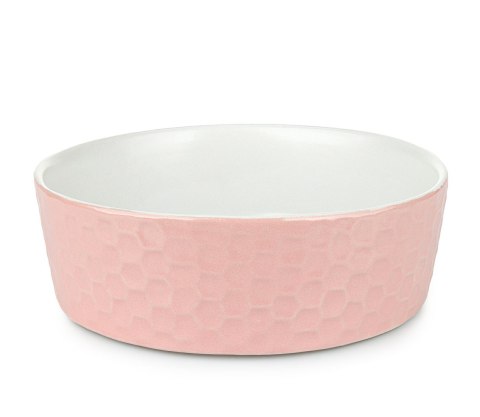 Miska ceramiczna 18cm różowa Miska ceramiczna 18cm różowa