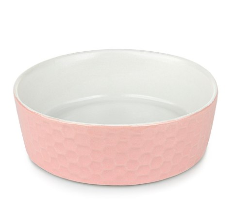 Miska ceramiczna 18cm różowa Miska ceramiczna 18cm różowa