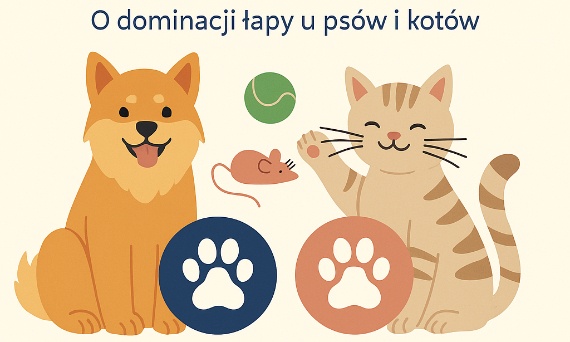 Leworęczny czy praworęczny? O dominacji łapy u psów i kotów