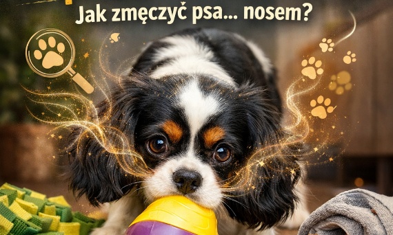 Zapach ma znaczenie – jak psy postrzegają świat i jak to wykorzystać w zabawie
